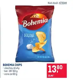 Makro Bohemia chips nabídka