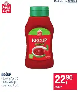 Makro Fine Life Kečup nabídka