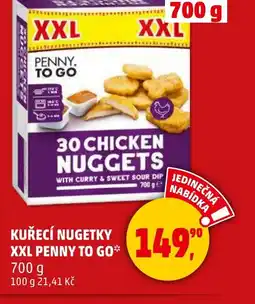 Penny Market Kuřecí nugetky xxl penny to go nabídka