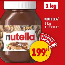 Penny Market NUTELLA nabídka