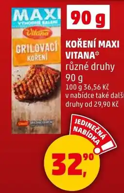 Penny Market Koření maxi vitana nabídka