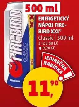 Penny Market Energetický nápoj fire- bird xxl nabídka