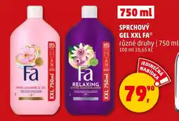 Penny Market Sprchový gel xxl fa nabídka