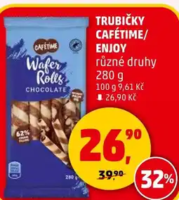 Penny Market Trubičky cafétime/ enjoy nabídka