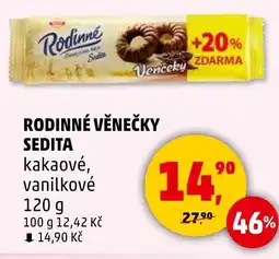 Penny Market Rodinné věnečky sedita nabídka