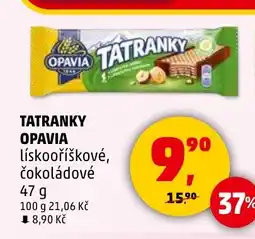 Penny Market Tatranky opavia lískooříškové, čokoládové nabídka