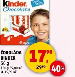 Penny Market Čokoláda kinder nabídka