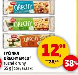 Penny Market Tyčinka ořechy emco nabídka