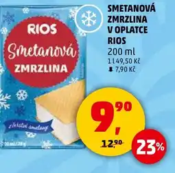 Penny Market Smetanová zmrzlina v oplatce rios nabídka