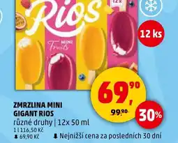 Penny Market Zmrzlina mini gigant rios nabídka