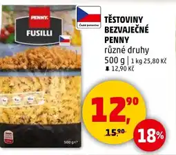 Penny Market Těstoviny bezvaječné penny nabídka