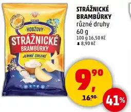 Penny Market Strážnické brambůrky nabídka