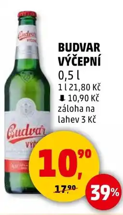 Penny Market Budvar výčepní nabídka