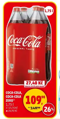 Penny Market COCA-COLA, COCA-COLA Zero nabídka