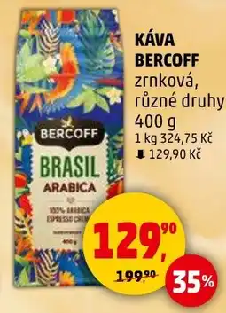 Penny Market BERCOFF Káva nabídka