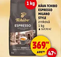 Penny Market Káva Tchibo espresso Milano style nabídka