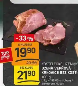 Flop UZENÁ VEPŘOVÁ KRKOVICE BEZ KOSTI 100 g nabídka