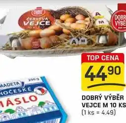 Flop DOBRÝ VÝBĚR VEJCE M 10 KS nabídka