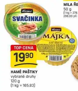 Flop HAMÉ PAŠTIKY vybrané druhy 120 g nabídka