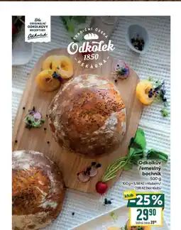 Billa Odkolkův řemeslný bochník 500 g nabídka