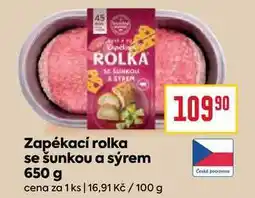 Billa Zapékací rolka se šunkou a sýrem 650 g nabídka