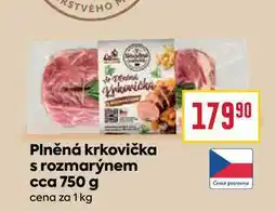 Billa Plněná krkovička s rozmarýnem cca 750 g nabídka