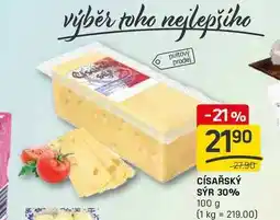 Flop CÍSAŘSKÝ SÝR 30% 100 g nabídka