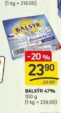 Flop BALSÝR 47% 100 g nabídka