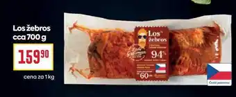 Billa Los žebros cca 700 g nabídka