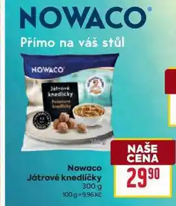 Billa Nowaco Játrové knedlíčky 300 g nabídka
