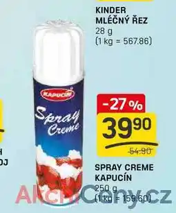 Flop SPRAY CREME KAPUCÍN 250 g nabídka