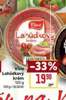 Billa Viva Lahůdkový krém 120 g nabídka