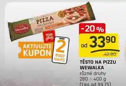 Flop TĚSTO NA PIZZU WEWALKA různé druhy 280 - 400 g nabídka