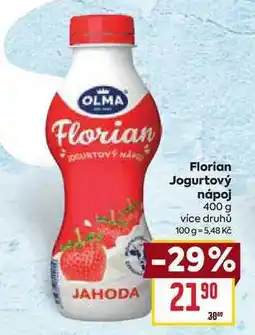 Billa Florian Jogurtový nápoj 400 g nabídka