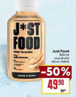 Billa Just Food 500 ml nabídka