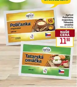 Billa Agricol Poličanka Majonéza 100g nabídka