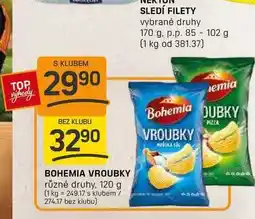 Flop BOHEMIA VROUBKY různé druhy, 120 g nabídka