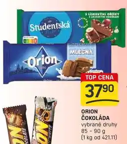 Flop ORION ČOKOLÁDA 85-90g nabídka