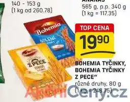 Flop BOHEMIA TYČINKY, BOHEMIA TYČINKY Z PECE různé druhy, 80 g nabídka