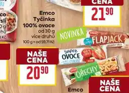 Billa Emco Tyčinka 100% ovoce od 30 g nabídka