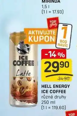 Flop HELL ENERGY ICE COFFEE různé druhy 250 ml nabídka