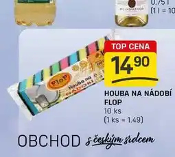 Flop HOUBA NA NÁDOBÍ FLOP 10 ks nabídka