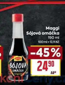 Billa Maggi Sójová omáčka 190 ml nabídka