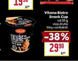 Billa Vitana Bistro Snack Cup od 55 g nabídka