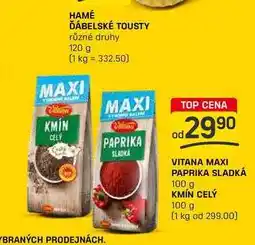 Flop VITANA MAXI PAPRIKA SLADKÁ 100 g nabídka