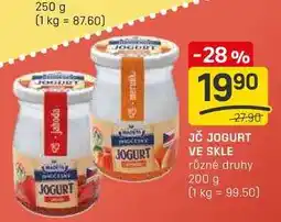 Flop JČ JOGURT VE SKLE různé druhy 200 g nabídka
