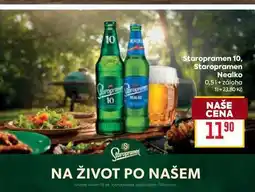 Billa Staropramen 10 0,5l nabídka