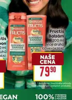 Billa Fructis Balzám 200ml nabídka