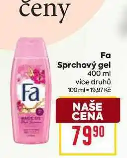 Billa Fa Sprchový gel 400 ml nabídka
