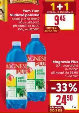 Billa Magnesia Plus 0,7l nabídka